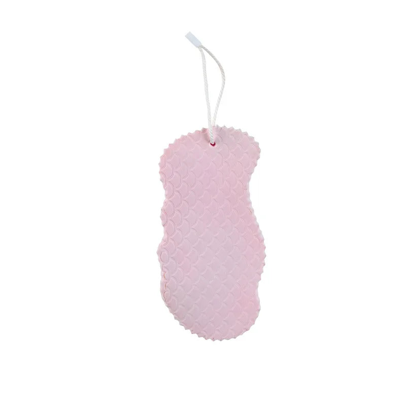 tapis bain silicone rose clair surface rugueuse moderne