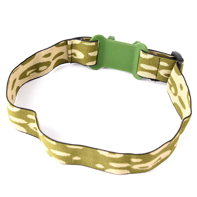 bandeau militaire camouflage support lunettes vert olive noir réglable headband tactique