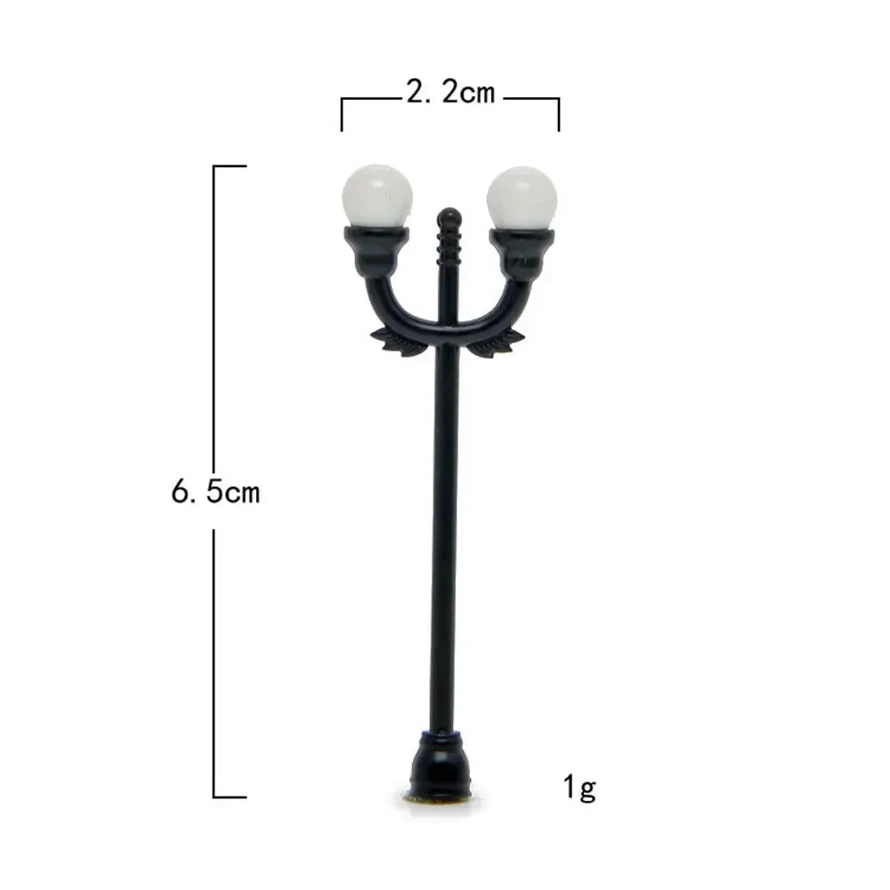 lampe miniature artificielle noire décoration maison bricolage artisanal classique moderne chambre