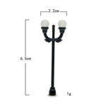 lampe miniature artificielle noire décoration maison bricolage artisanal classique moderne chambre