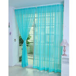 rideaux tissu plissé vertical modernes couleurs vives translucides fenêtre decoration maison