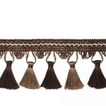ruban pompons or décoration maison tissu coton pompons gris marron bleuclair traditionnel textile deco