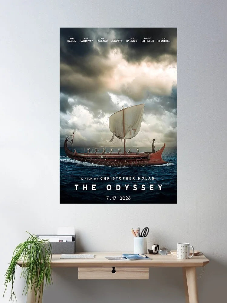 affiche toile imprimée bateau antique océan ciel nuageux classique sans cadre 30x45cm 60x90cm artiste