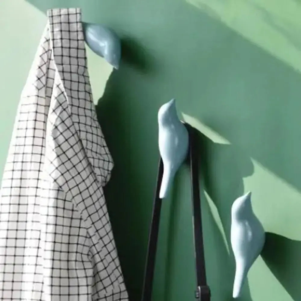 porte serviettes oiseau or moderne vis fixé serviette coton sac cuir gris clair élastique