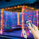 rideau lumineux led multicolore moderne télécommande usb 5v 100led 200led 400led 600led
