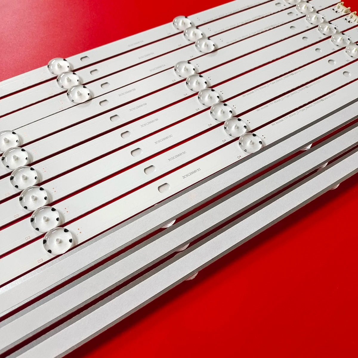 éclairage spécial led bandes rétroéclairage téléviseur blanc moderne 12 bandes leds bande aluminium