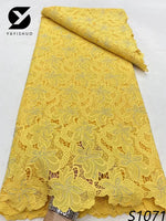 tissu dentelle bleu clair rose fleurs motifs floraux élégant dorées occasion partie