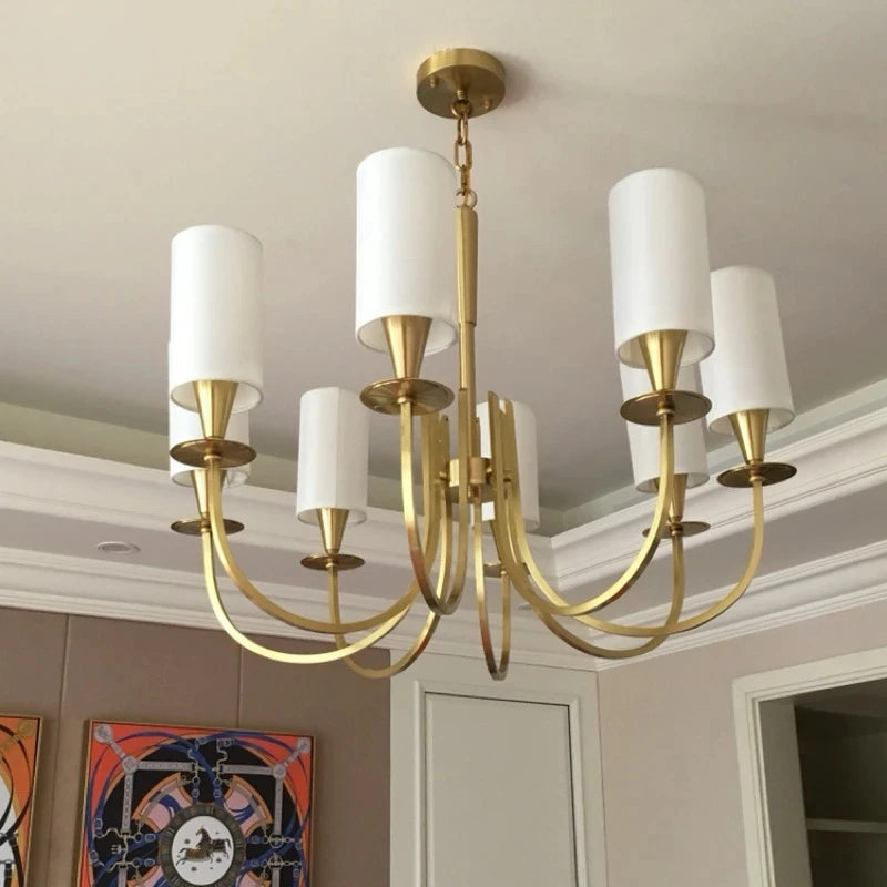 lustre moderne or spirale lampes blancs encastrée certifié ul ccc