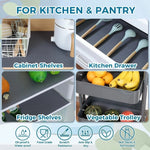 tapis protection armoire tiroir cuisine gris moderne texture points respectueux environnement