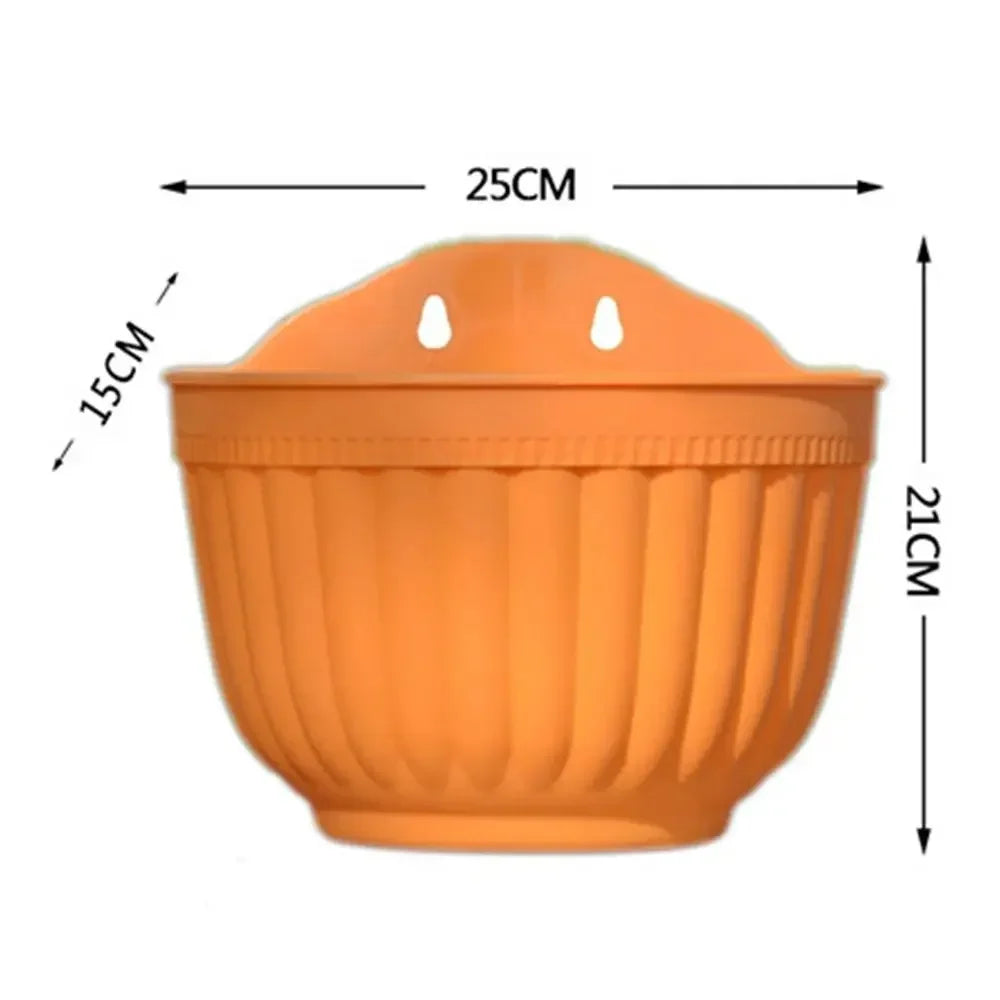 cache pot mural moderne rayures verticales bleu rose blanc orange violet jaune oeilletsintérieurextérieur