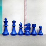 pièces d'échecs géantes résine couleurs personnalisables classique motifs géométriques décoration extérieure