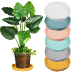 assiettes modernes minimalistes plastique jaune rose blanc vert bleu gris 11cm 14.5cm