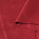tissu suède double face polyester housse canapé sac couture diy grande largeur uni