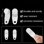 clips porte rideau blanc moderne clips drapery hooks accessoires douche fixations polyvalents pack