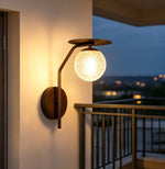 lampe murale led moderne noire ip65 acier inoxydable éclairage extérieur hydrofuge fixations