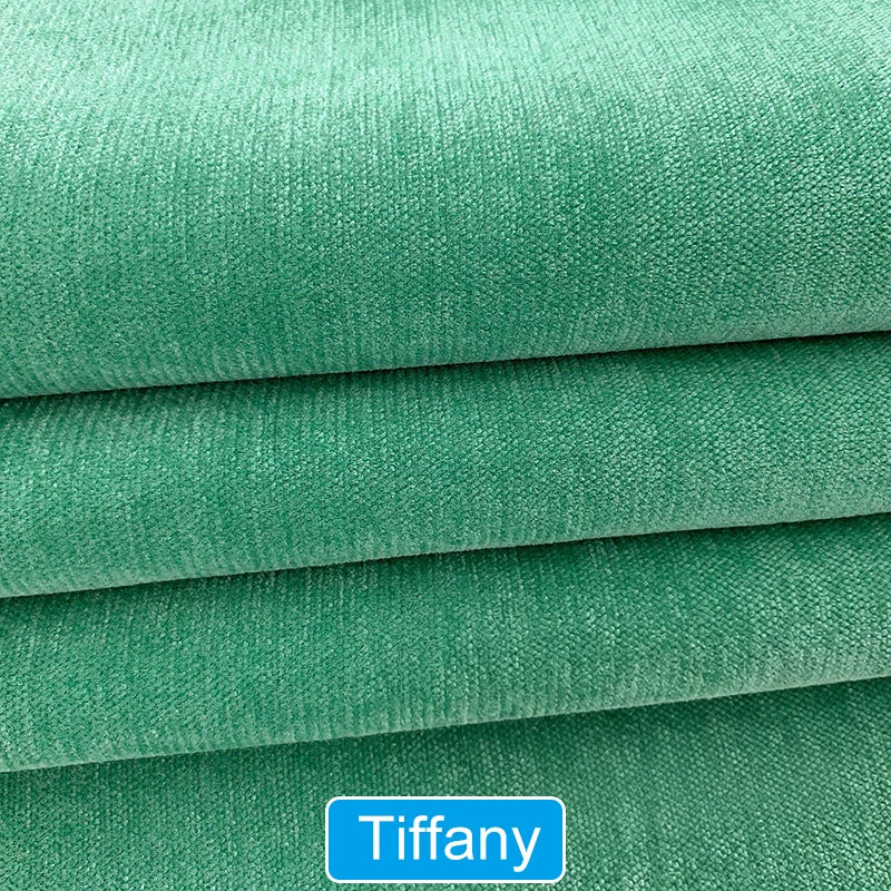 tissu polyester uni moderne vert orange bleu gris marron rouge jaune 148x100cm
