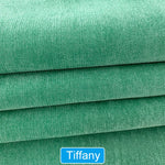 tissu polyester uni moderne vert orange bleu gris marron rouge jaune 148x100cm