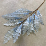 feuilles artificielles soie rose orange rouge vert bleu branche décorative extérieur naturelle maison salon