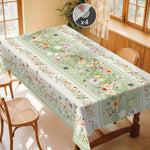 nappes imperméables fleur printemps motifs papillons tables extérieures fêtes mariages decoration verte