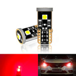 ampoules led t10 w5w blanc bleu rouge violet vert super lumineuses modernes haute qualité
