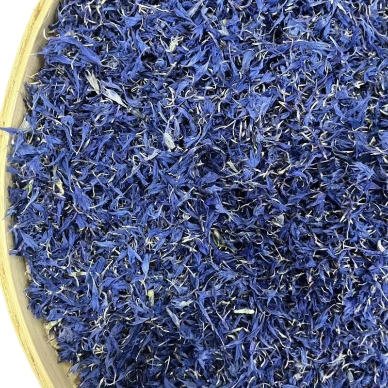 pétales bleu foncé herbe séchée naturelle decoration mariage anniversaire table intérieur 10g 25g 50g
