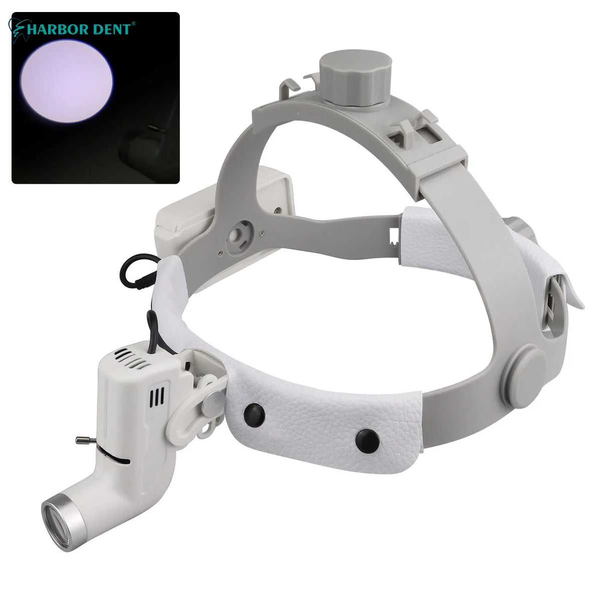 lampe frontale dentaire réglable lumière led moderne interrupteur charge eu us