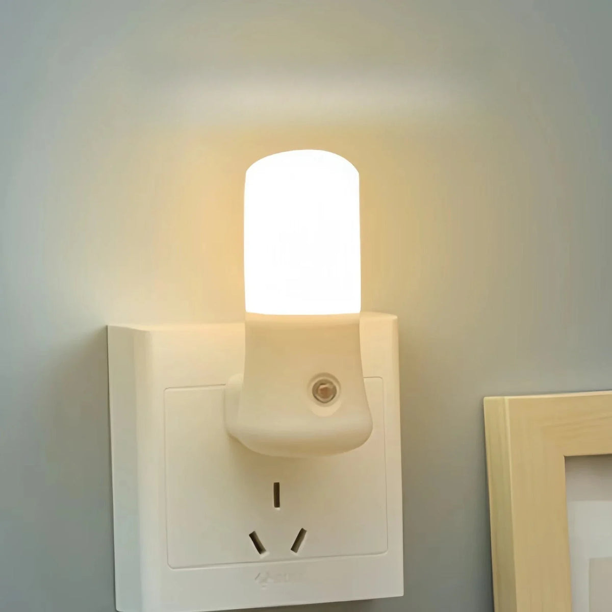 veilleuse led bougie blanc jaune moderne toujours allumée certifiée rohs ccc lvd