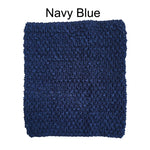 serviette crochet fait main motif rayures horizontales artisanale décoration maison enfant