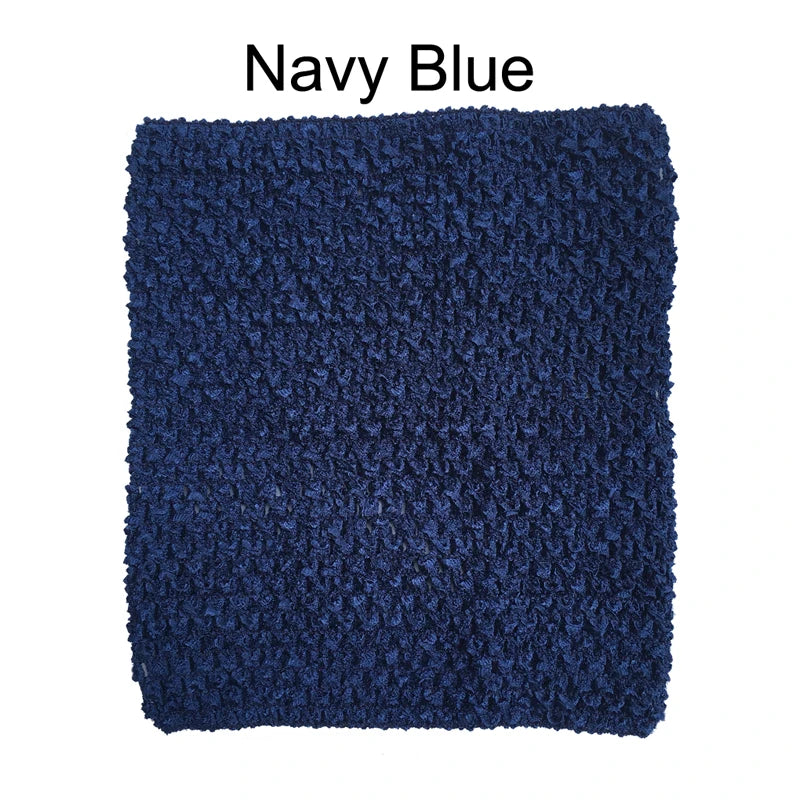 serviette crochet fait main motif rayures horizontales artisanale décoration maison enfant