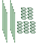 supports plantes vert modernes 30cm 40cm 45cm 10 pièces protections connecteurs