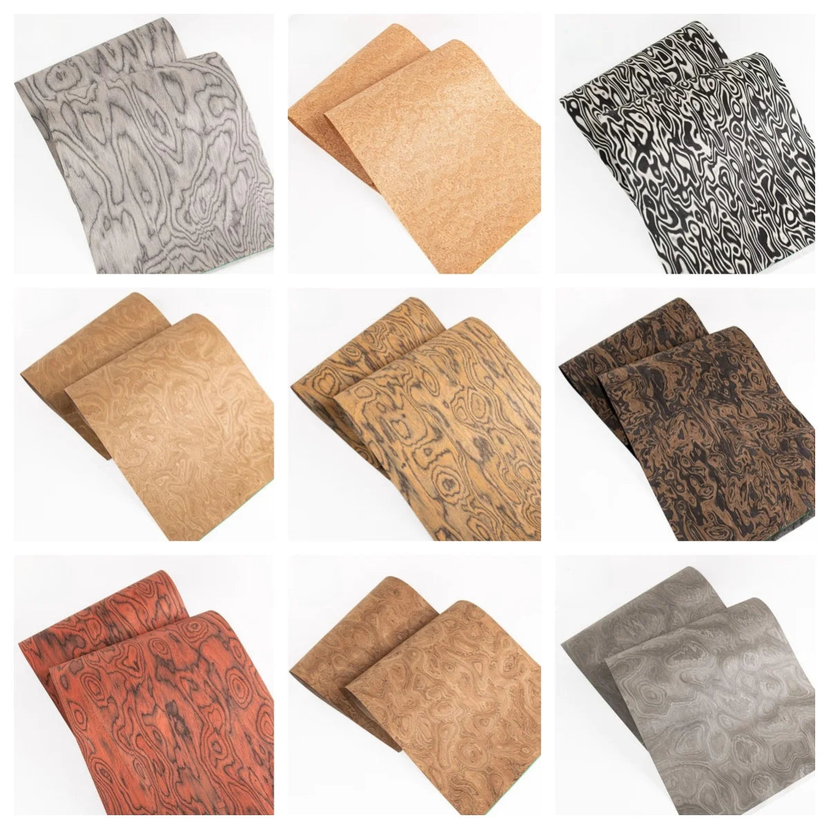 papier décoratif moderne ondulé gris marron rouge brun beige texturé
