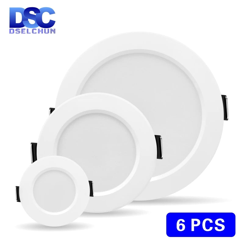 spots led blancs 3w 5w 7w 9w 12w 15w 220v clips aluminium moderne