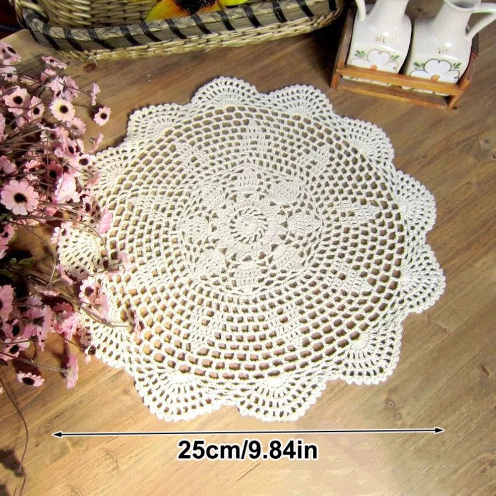 serviettes table polyester fleuris traditionnelles 40cm beige clair réutilisables pâques fête