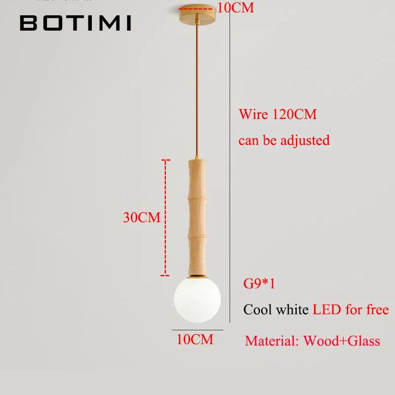 lampe suspendue moderne lampe bois blanc translucide chambre salon étude lumière led blanc chaud