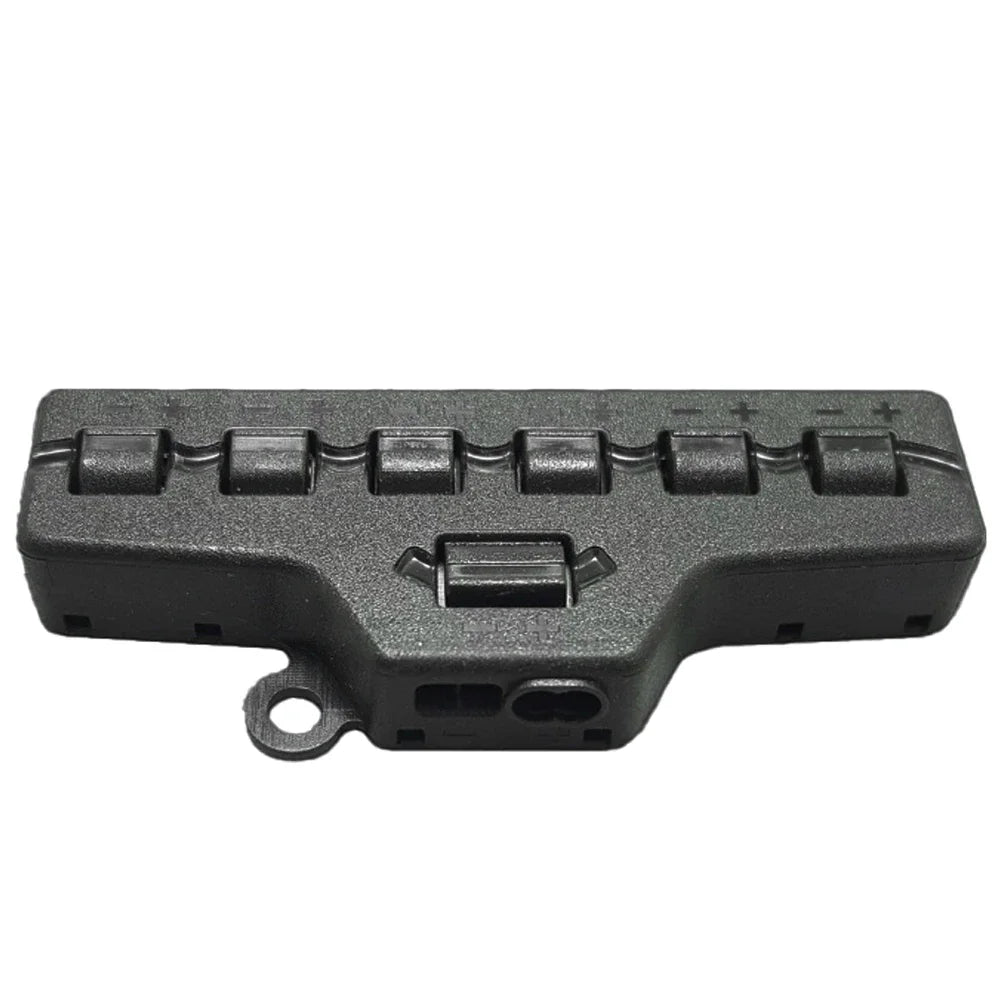 distributeur courant 24v moderne noir ports basse tension