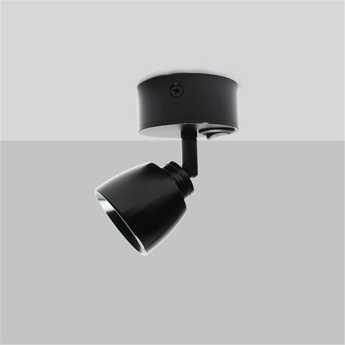 Spot mural moderne LED 12V blanc noir interrupteur rotatif 3000K 4000K 6000K