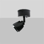 Spot mural moderne LED 12V blanc noir interrupteur rotatif 3000K 4000K 6000K