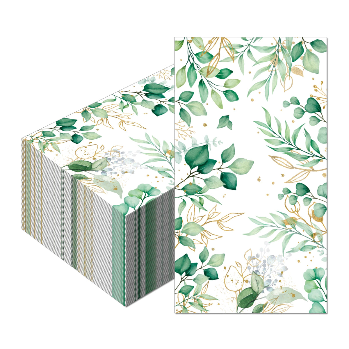 serviettes table papier jetables motif floral mariage décoration fête anniversaire classique