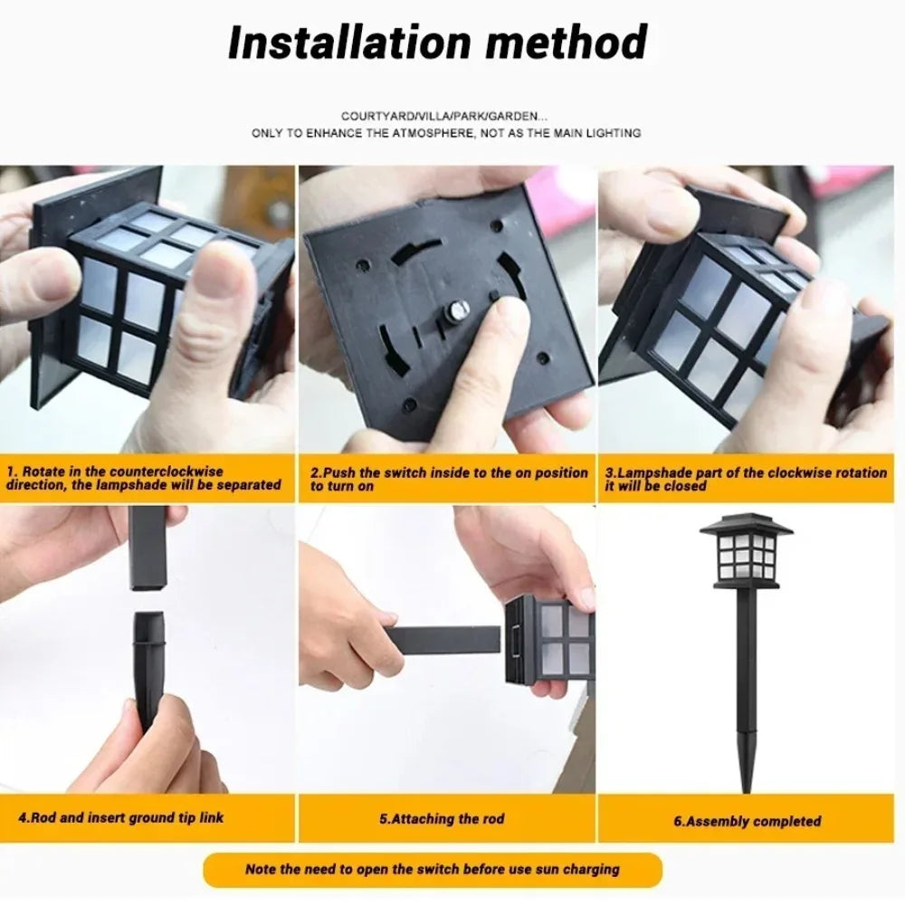 lampes solaires extérieures noires modernes transparentes spike pcs éclairage paysagiste jardin camping