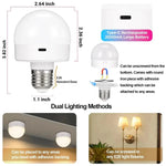 ampoule led rechargeable e27 usb multicolore gradient moderne télécommande adhésif blanc rouge bleu vert
