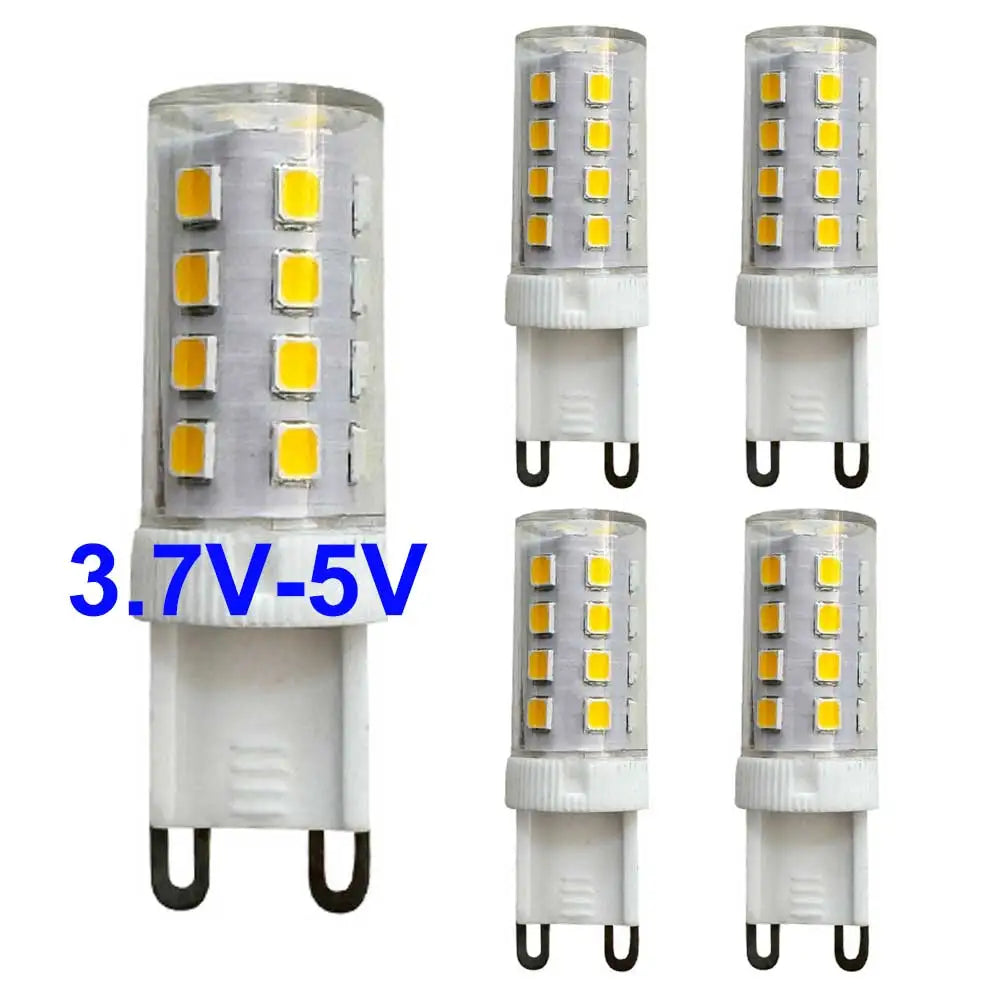 ampoules led g4 g9 2w blanc doré cristaux moderne camping carintérieur