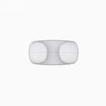 pinces cordons adhésives réutilisables silicone modernes gris blanc multiples utilisations