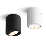 Spot LED Blanc Noir Surface Monté 85 265V 249 2000 Lumens Moderne