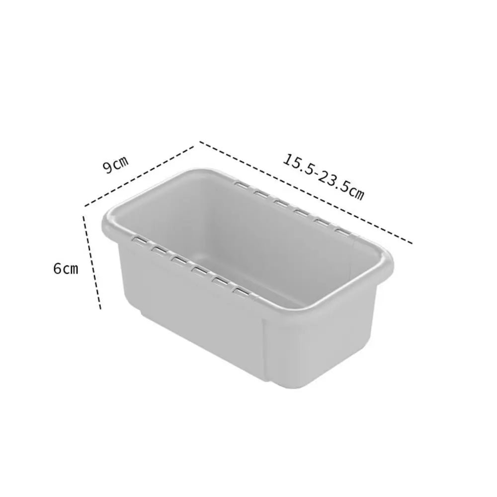 boîtes rangement tiroir moderne plastique beige clair plat lisse empilable petite taille grande conteneur