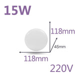 plafonnier led moderne plaque lumineuse blanche minimaliste salon maison éclairage intérieur plat