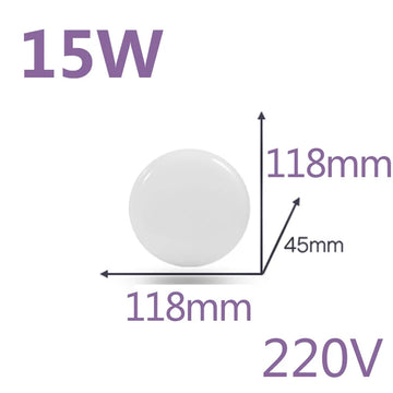 plafonnier led moderne plaque lumineuse blanche minimaliste salon maison éclairage intérieur plat