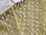 tissu dentelle brodée pois 3d tulle maille jacquard rayé été vocation plage blanc rose
