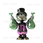 statues articulées détaillées sacs mains sac chapeau costume chaussures dorées rouges noirs vertes