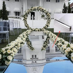 ruban decoratif moderne blanc or argent 100m 50m decoration mariage festif