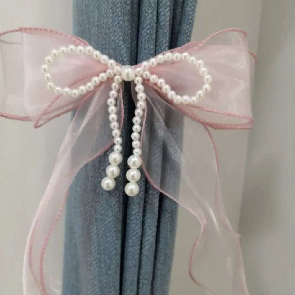 rubans fenêtre blancs organza décoratifs facilement installables moderne 20cm 11cm